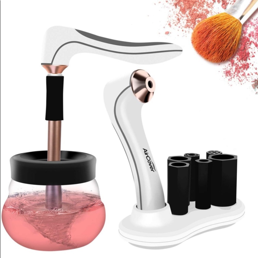 Aircover Makeup Brush Cleaner, Electric Makeup Brush Cleaner & Dryer, USB